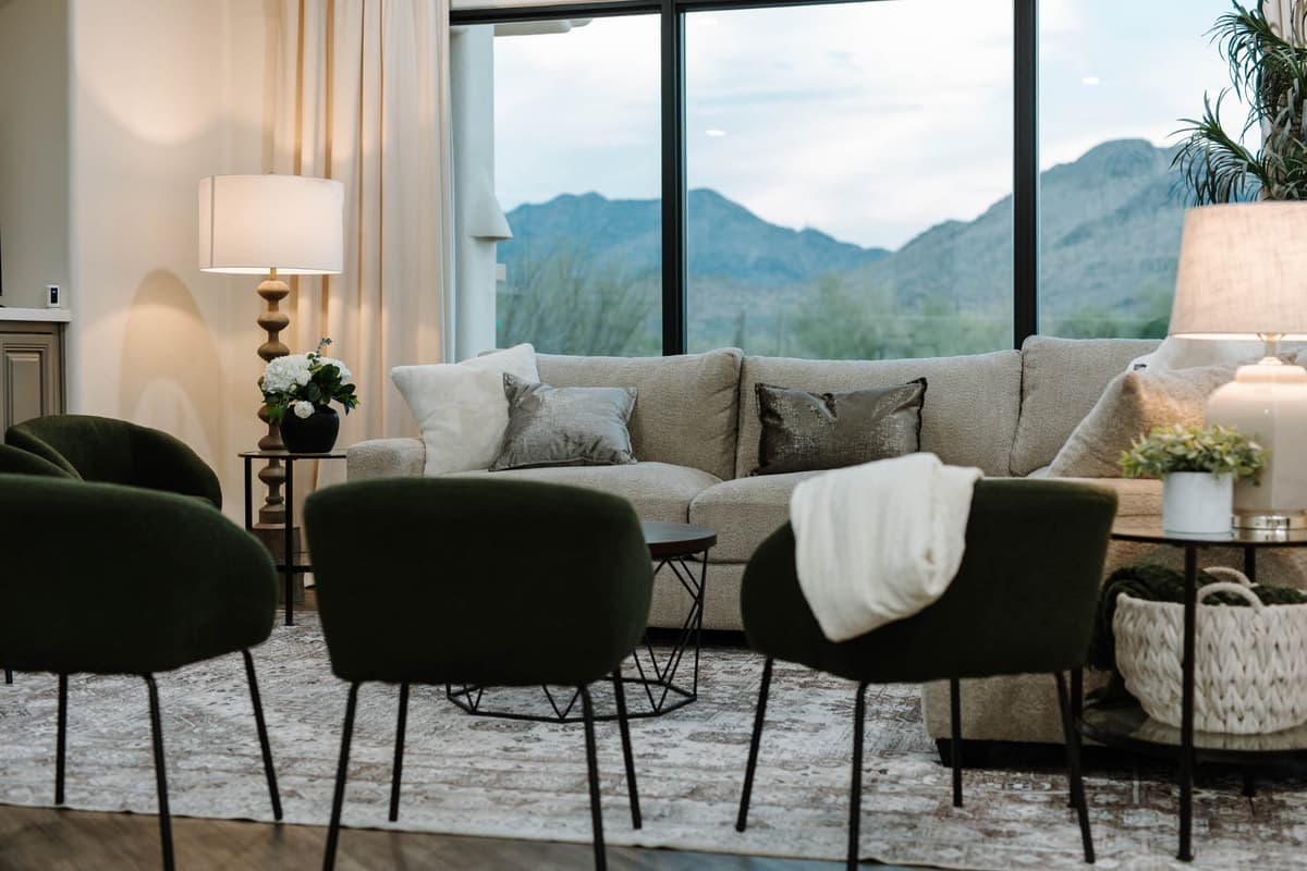 Comfortable therapy space at Desert Recovery Centers